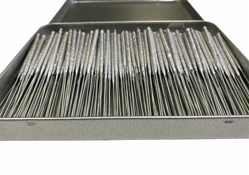 250 x 4" Silver Cake Sparklers in Premium Hinged Storage Tin
