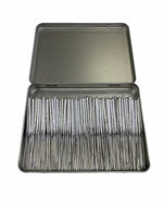 250 x 4" Silver Cake Sparklers in Premium Hinged Storage Tin