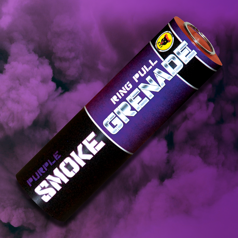 Black Cat 90 Seconds Smoke Grenade - Purple