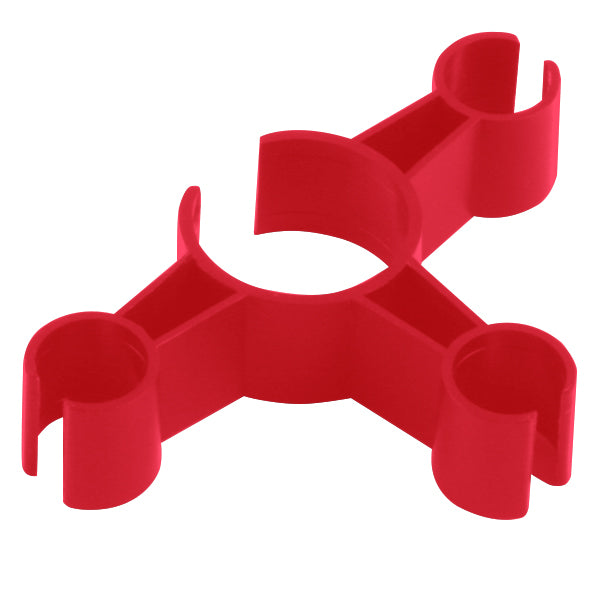 10 x Ice Fountain Bottle Clips (Holds 3 Ice Fountains) - Red