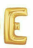 1 x 40" Giant Foil Letter Helium Balloon (Letters A-Z) - Gold