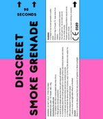 Gender Discreet - 1 x Pink Smoke Grenades - 90 seconds