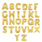 1 x 40" Giant Foil Letter Helium Balloon (Letters A-Z) - Gold