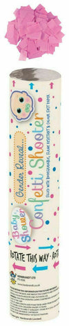 24 x 20cm Henbrandt Gender Reveal Discreet Packaging Confetti Cannons - Pink