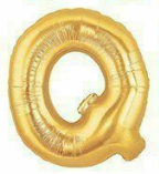 1 x 40" Giant Foil Letter Helium Balloon (Letters A-Z) - Gold