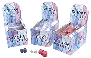 1 Packet of Novelty Small Smoke Pellets (2 per pack) - Red