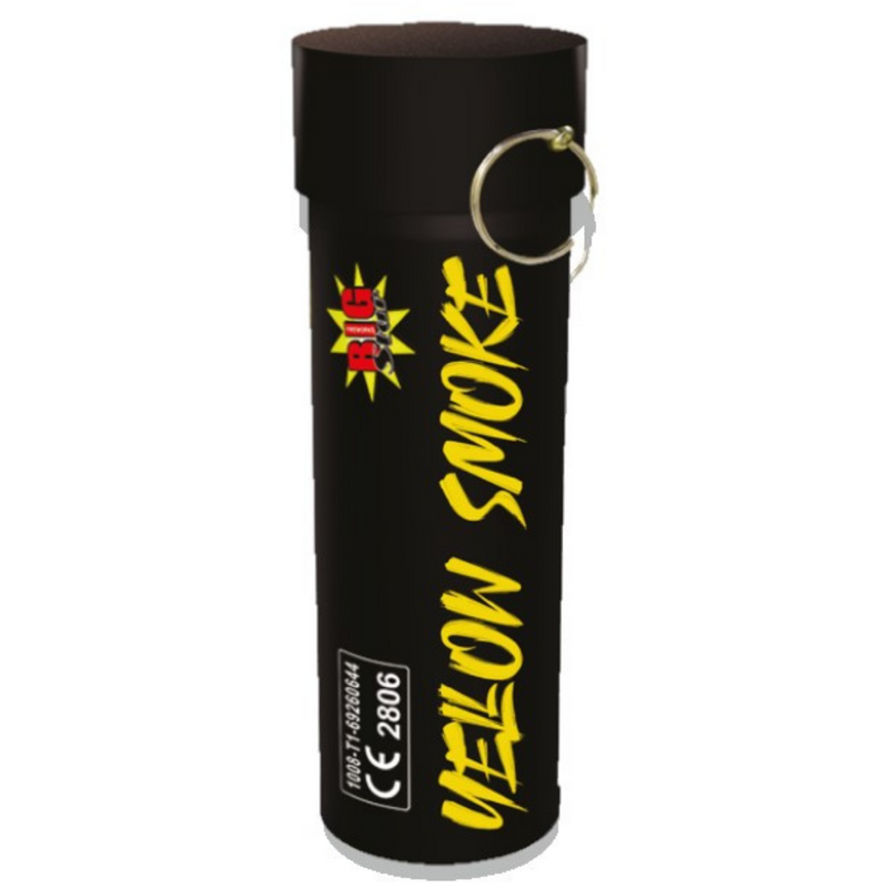 Big Star - Yellow Smoke Grenade - 60 seconds